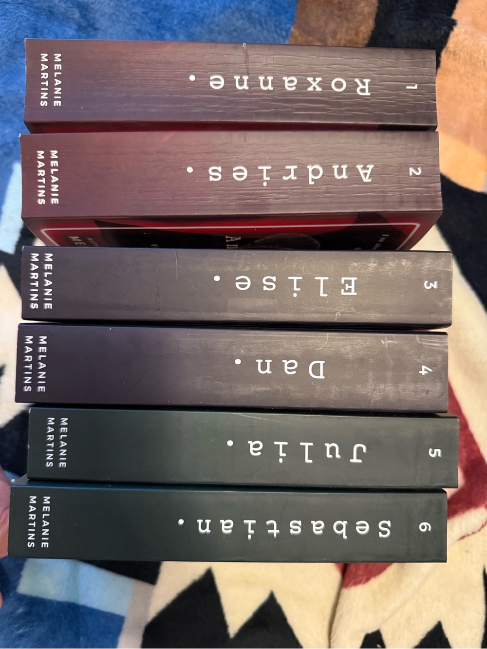 Melanie Martins: Van den Bosch series books 1-6.